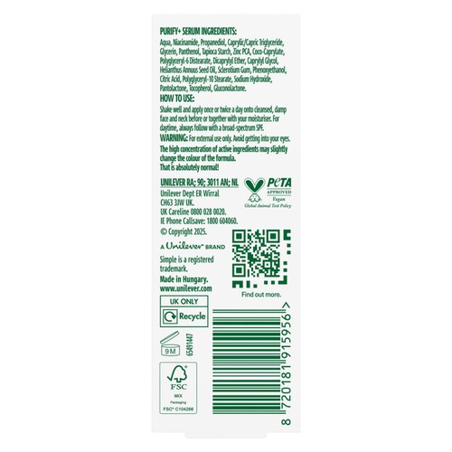 Simple 8% AHA + PHA Serum