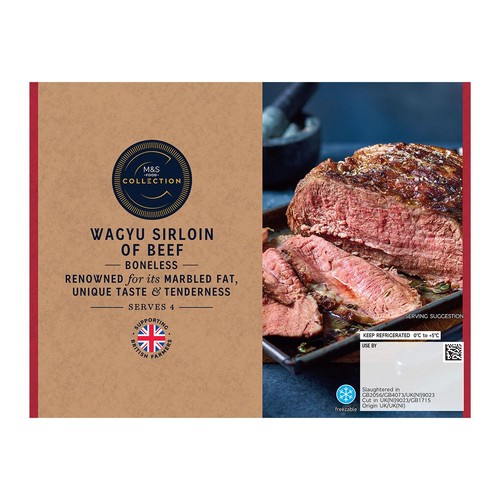 M&S Wagyu British Beef Sirloin Joint