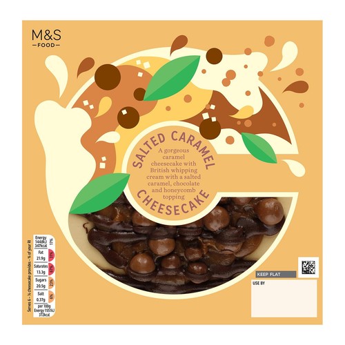 M&S Salted Caramel Cheesecake