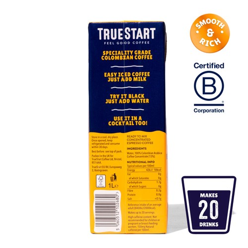 TrueStart Coffee Smooth Coffee Concentrate