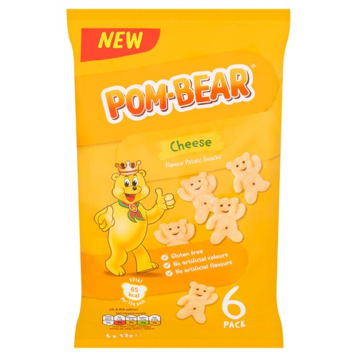 Pom-Bear Cheese Multipack Crisps