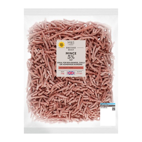 M&S Beef Mince 5% Fat Frozen