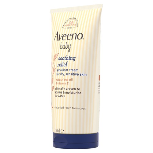 Aveeno Baby Soothing Relief Emollient Cream for Dry Sensitive Skin