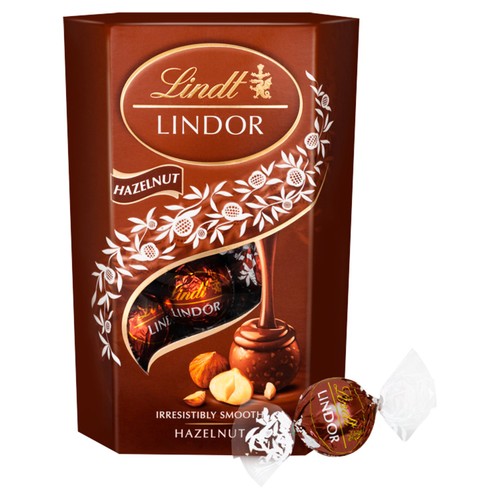 Lindt Lindor Hazelnut Chocolate Truffles