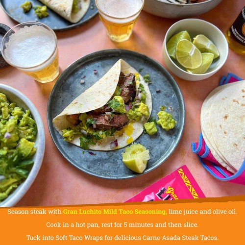Gran Luchito 'Mild' Ancho BBQ Seasoning Fajita & Taco Seasoning Mix