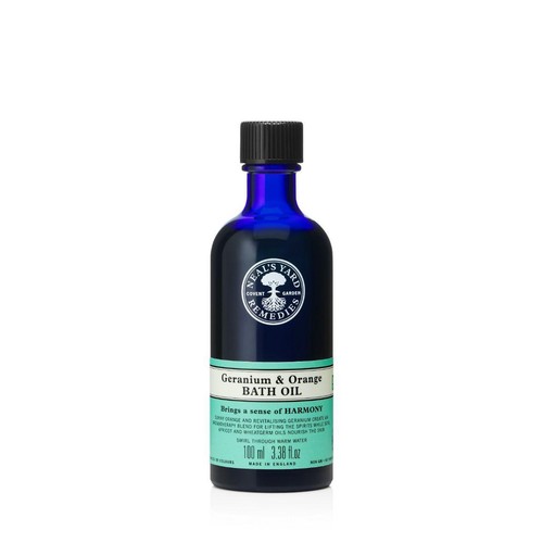 Geranium & Orange Bath Oil