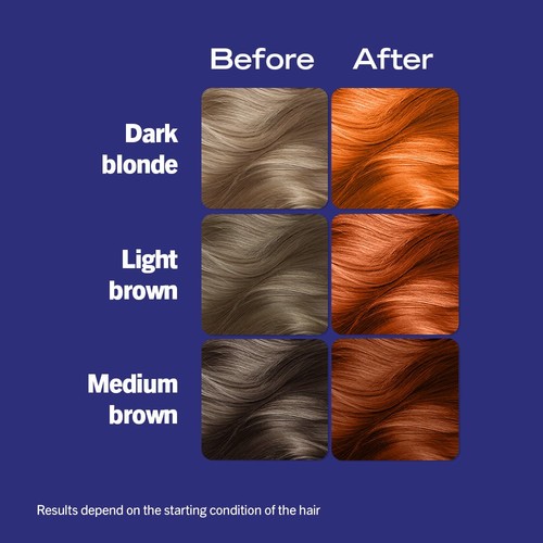 Schwarzkopf LIVE Colour + Lift, Copper Hair Dye, Tangerine Twist L74