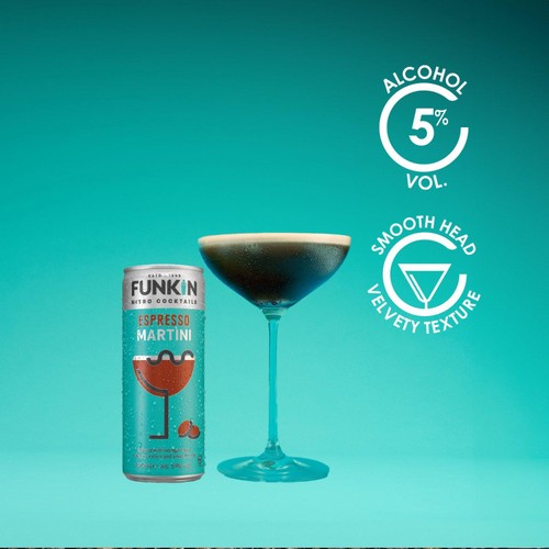 Funkin Espresso Martini Nitro Cocktail Can