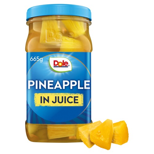 Dole Pineapple in Juice Jar