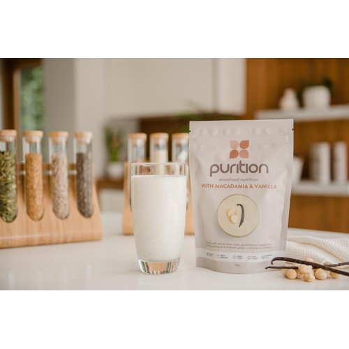 Purition Macadamia & Vanilla Wholefood Nutrition Powder 