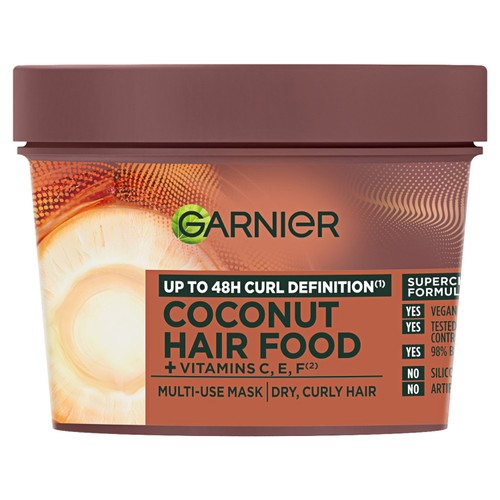 Garnier Ultimate Blends Hair Food Coconut Oil 3-in-1 Hair Mask Treatment 
