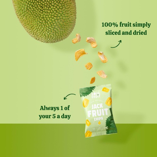 Soul Fruit Freeze Dried Jackfruit Crisps
