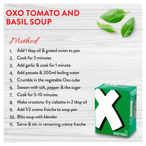 Oxo 12 Vegetable Stock Cubes