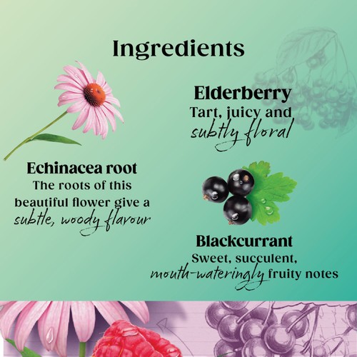 Twinings Superblends Immune Support Blackcurrant & Raspberry