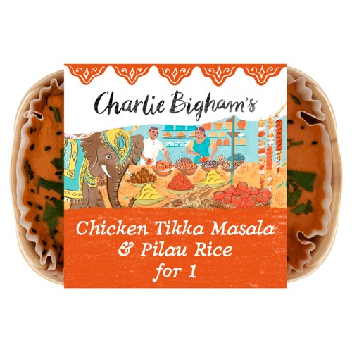 Charlie Bigham's Chicken Tikka Masala & Pilau Rice for 1