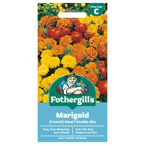 Mr Fothergill's Marigold (french) Dwarf Double Mix
