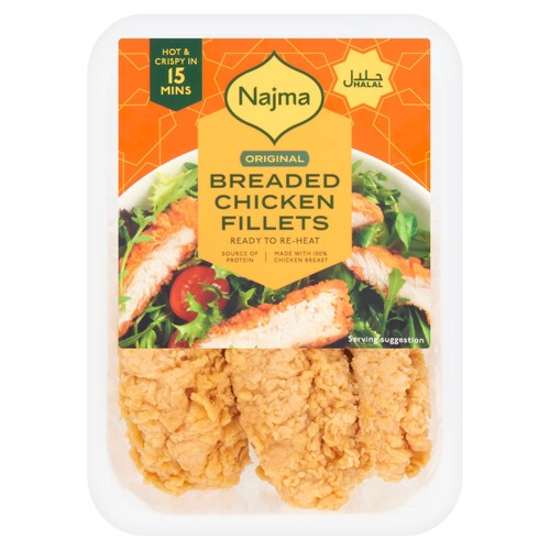 Najma Original Breaded Chicken Fillets