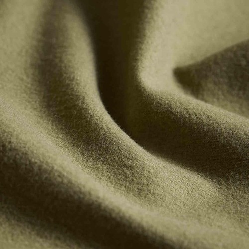 M&S Pure Brushed Cotton Bedding Set, Single, Olive