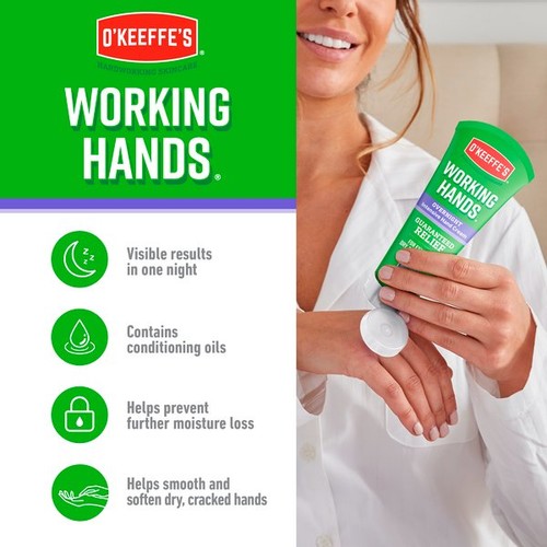 O'Keeffe's Working Hands Overnight Tube