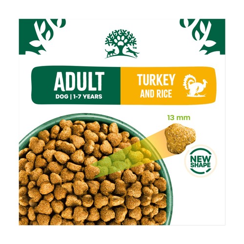 James Wellbeloved Adult Dry Dog Food Turkey & Rice 2kg