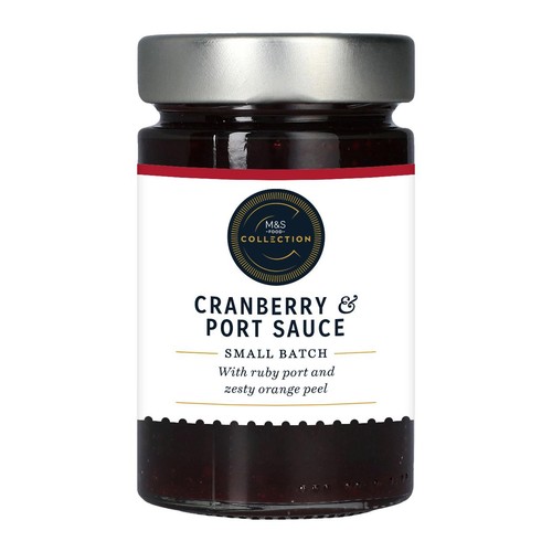 M&S Collection Cranberry & Port Sauce