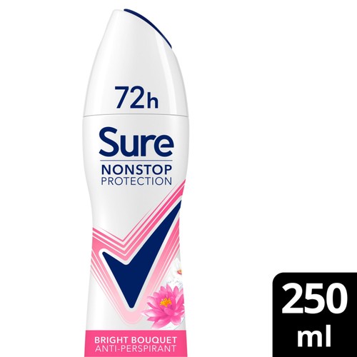 Sure Women 72hr Nonstop Protection Bright Bouquet Antiperspirant Deodorant 