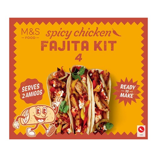 M&S Spicy Chicken Fajitas