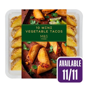 M&S 12 Mini Vegetable Samosas Frozen