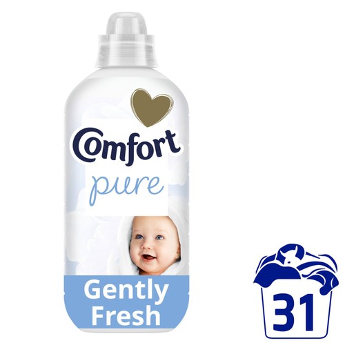 Comfort Pure Gently Fresh Sensitive Fabric Conditioner 31 Washes