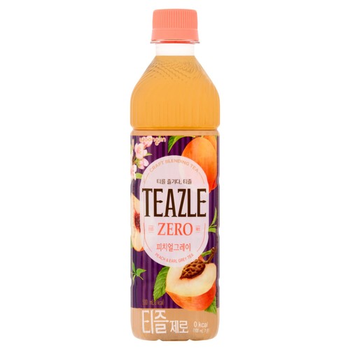 Woongjin Teazle Zero Peach & Earl Grey Tea