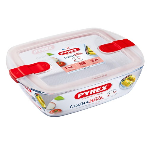 Pyrex Cook & Heat 2.6L Rectangular Dish