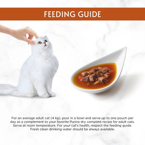 Gourmet Soup Royale Meat in Gravy Wet Cat Food