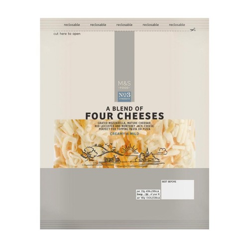 M&S A Blend of Four Cheeses