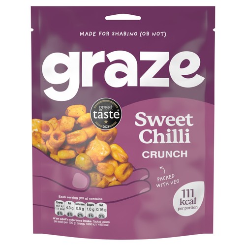 Graze Sweet Chilli Crunch Sharing Bag Snack