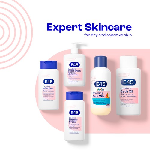 E45 Dermatological Junior Foaming Bubble Bath Milk - Baby & Kids Wash