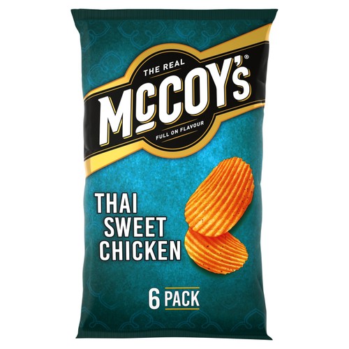 McCoy's Thai Sweet Chicken Multipack Crisps