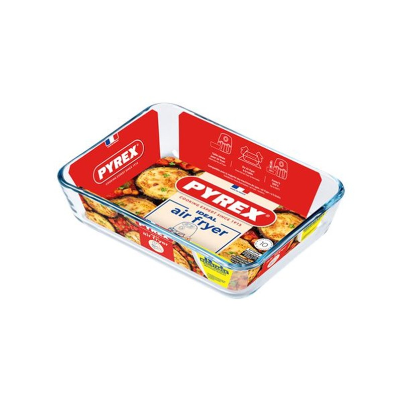 Pyrex Rectangular Air Fryer Dish 0.8L - Ocado