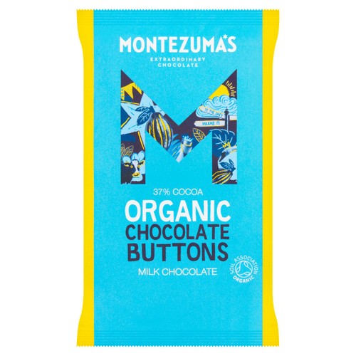 Montezuma's Organic Milk Chocolate Buttons