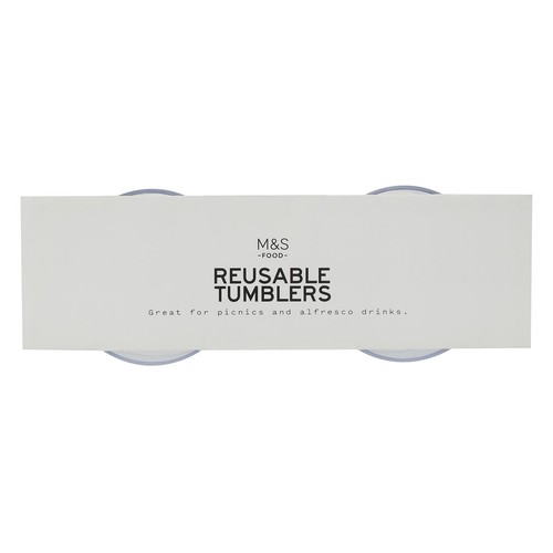 M&S Plastic Tumblers