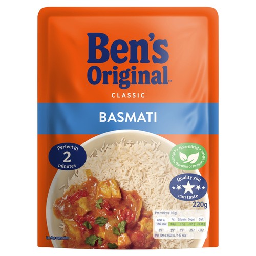 Ben's Original Basmati Microwave Rice