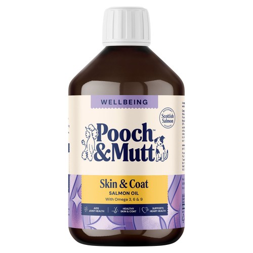 Pooch & Mutt Salmon Oil for Dogs & Cats