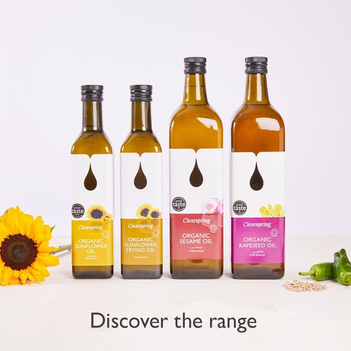 Clearspring Organic Cold Pressed Sunflower Oil