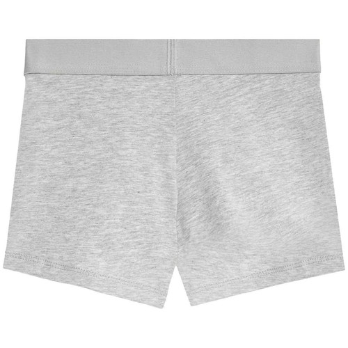 M&S Boys Grey Cotton Plain Trunks 6-7 Years, 5 Pack