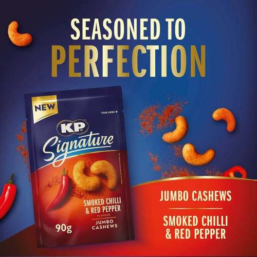 KP Signature Smoked Chilli and Red Pepper Cashew Nuts