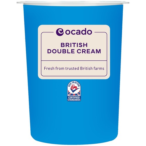 Ocado British Double Cream