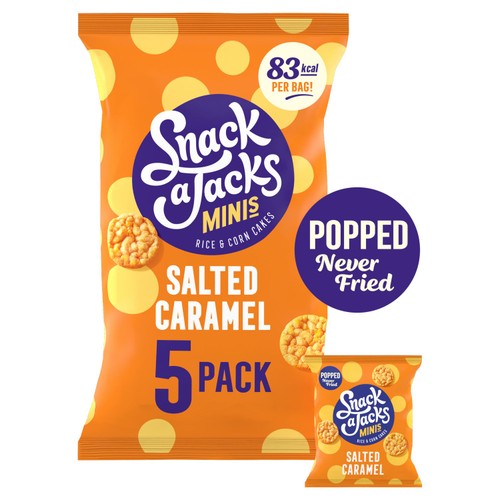 Snack a Jacks Lightly Salted Caramel Rice Cakes