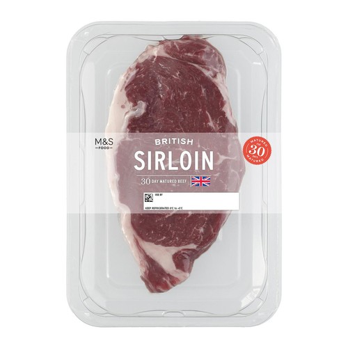 M&S 30 Day Matured Sirloin Steak