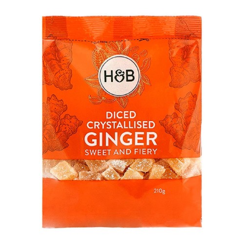 Holland & Barrett Diced Crystallised Ginger 