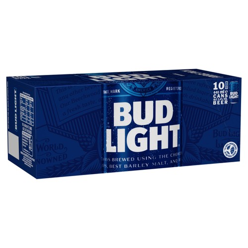 Bud Light Low-Alcohol Lager Beer Cans