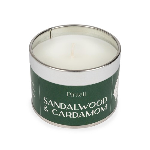 Pintail Candles Sandalwood & Cardamom Classic Tin Candle